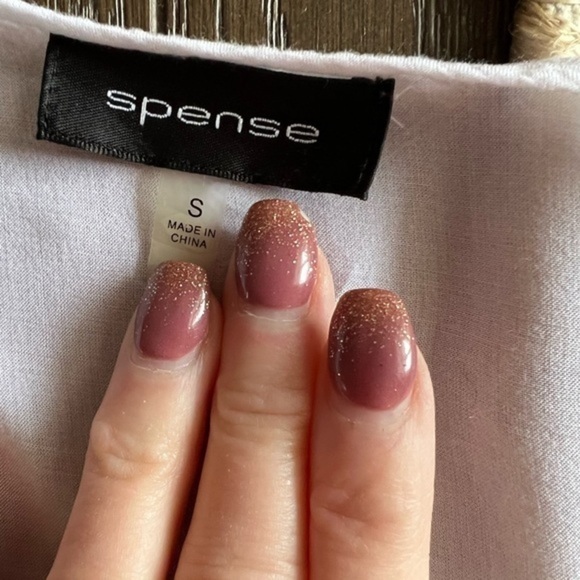 Spense White Bib Style Button Down Top - Picture 13 of 15